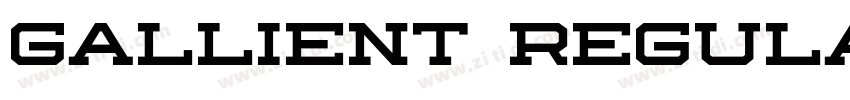 Gallient Regular字体转换 Gallient Regular字体转换